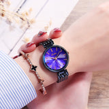 Luxury Purple Diamond Dial Women Watches Ladies Elegant Casual Quartz Watch Woman Dress Watches Clock Women relojes para mujer