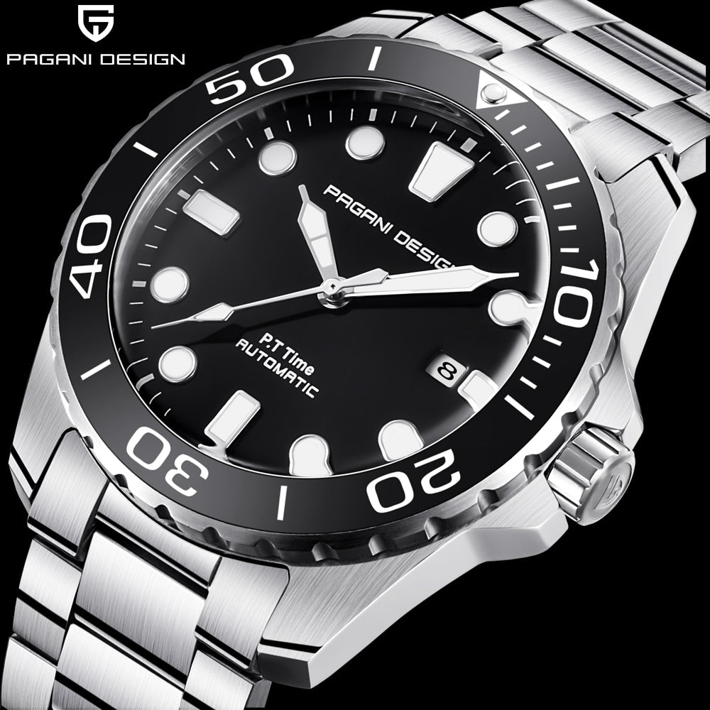 PAGANI DESIGN 2019Top Marque De Luxe Hommes de Montre Horloge men Sport Montres Hommes Mechanical watches Relogio Masculino