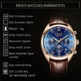 LIGE Mens Watches Top Brand Luxury Chronograph Men Watch Leather Waterproof Sports Watch Male Military Clock Relogio Masculino