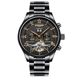 2018 Men's Watches De Luxe Top Brand KINYUED Sapphire Mechanical Fashion Casual Sport Watch Wristwatch Men's Relogio Wrist Watch