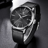 PAGANI DESIGN Brand Watch Men Automatic Mechanical Wristwatches Mens Leather Waterproof Watches New Men's Clock relojes hombre