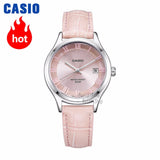 Casio watch Analogue Women's Quartz Watch Elegant Simple Leather Strap Steel Belt Waterproof Pointer Watch  LTP-E142