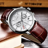 2019 LIGE Watch Men Fashion Sport Quartz Clock Mens Watches Top Brand Luxury Leather Business Waterproof Watch Relogio Masculino