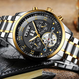 LIGE Watches Men's Automatic Machinery Business Waterproof Clocks Men's Watches Luxury Fashion Casual Watch Relogio Masculino