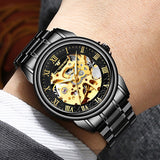 Mens Watches Montre Homme Marque de Luxe Automatic Mechanical Luminous Watch for Man Relojes Male Clock Saats Relogio-Masculino