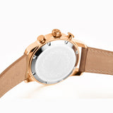 Reef Tiger/RT Sport Watch for Men Chronograph Quartz Watch With And Super Luminous Watch Italian Calfskin Leather Band RGA3029