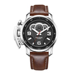 2019 Reef Tiger/RT Top Brand Luxury Men Sport Watches Chronograph Luminous Rose Gold Waterproof Analog Watches RGA2105