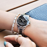 Pagani Brand Ladies Dress Quartz Watches Relogio Feminino Diamond Gorgeous Analog Display Ceramic Black Wristwatch For Women