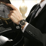 2018 Men's Watches De Luxe Top Brand KINYUED Sapphire Mechanical Fashion Casual Sport Watch Wristwatch Men's Relogio Wrist Watch