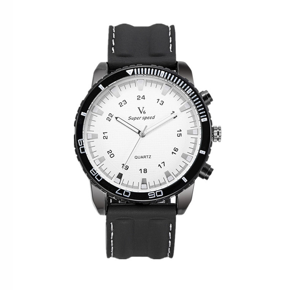 Luxury Outdoor Sport V6 Watch Military Wristwatches Silicone Quartz Men's Watch mens watches top brand luxury Masculino Reloj#35