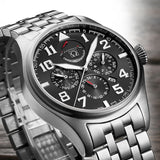 Carnival Brand Luxury Men Watches Japan MIYOTA Automatic Mechanical Man Watch He Gas 150M Waterproof Multifunction Clock C8675-4