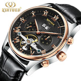2018 Men's Watches De Luxe Top Brand KINYUED Sapphire Mechanical Fashion Casual Sport Watch Wristwatch Men's Relogio Wrist Watch