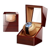 Hot-Sale Watch Winder Automatic Mechanical Watch Winding Box Motor Shaker Watch Winder Holder Display Jewelry Storage Organizer