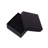 Classic Simple Black Paper Box Earrings Bracelet Jewelry Box Ladies Jewelry Gift