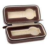 Portable PU Leather 2/4/8 Slot Watch Box Display Case Storage Watch Organizer Holder Zipper Exquisite and Durable To Lover D35