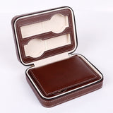 Luxury 2-8 Grids Leather Watch Box Portable travelling Watch bag Storage Watches Display Box Case Jewelry Watch Collector Case
