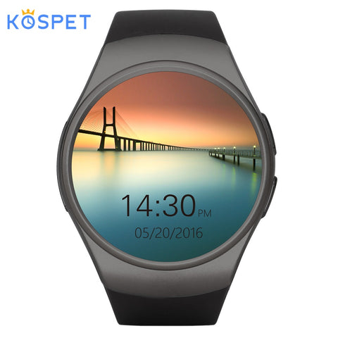 KOSPET KW18 Bluetooth Smart Watch Men Women Support Heart Rate Monitor SIM LET 3G 16GB TF Card Smartwatch for Android IOS