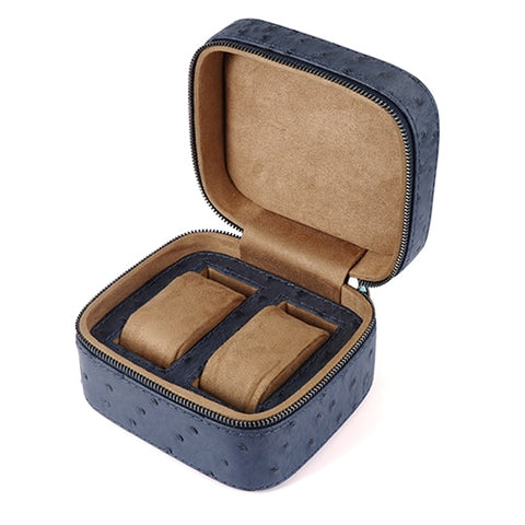 LELADY Luxury Watch Box 2 Grids High Quality PU Leather Watch Stand Case Bracelet Holder Boxes Stoagre Box for Clock Watches
