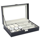 High - end Watch Box Case Glasses Display Box Multi - functional Professional Holder Organizer for Clock Watches Jewelry