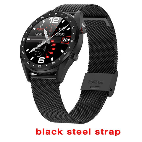 Greentiger L7 Bluetooth Smart Watch Men ECG+PPG HRV Heart Rate Blood Pressure Monitor IP68 Waterproof Smart Bracelet Android IOS